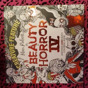 2 cute and creepy horror coloring books